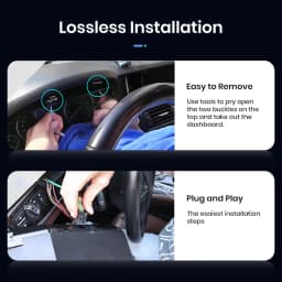 Junsun Blue light anti-glare screen For Mercedes Benz GLA CLA X156 2014-2019 LCD Dashboard Panel Virtual CockPit Speedometer