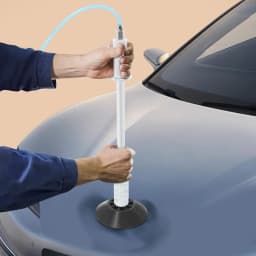BYMAOCAR Car Pneumatic Buckle Puller, Steel Buckle Remover w/ 3 Sizes of Suction Cups, Buckle Puller, Tool Suction Cup Puller