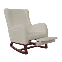 Tover Chair, Tover Armchair, Armchair Room, with Stand for Legs and Pocket, Leisure Chair with B Base