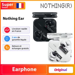 Nothing Ear 45dB Active Noise Cancellation ANC 11mm Driver 24-bit Hi-Res Audio with LDAC & LHDC Up to 40.5 hours of listening