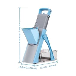 Multifunctional Vegetable Chopper Manual Fruit Slicer Machine Foldable Vegetable Cutter Slicer for Onion Carrot Kitchen Gadgets