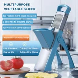 Multifunctional Vegetable Chopper Manual Fruit Slicer Machine Foldable Vegetable Cutter Slicer for Onion Carrot Kitchen Gadgets