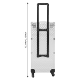 Mobile Makeup Case for Hairdresser, Cosmetics, Hairdressing Accessories, Makeup Case for Travel, Cosmetic Storage with 3 Drawers