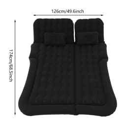 Premium Car Air Mattress Portable SUV Sleeping Pad Thick Comfortable with Electric Pump for 2 Person Travel Road Trip Camping