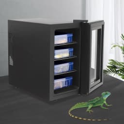 Reptile Egg Incubator wth Constant Temperature and Humidity 23L Egg Incubator 10-40°C Precise Temperature for Hatching