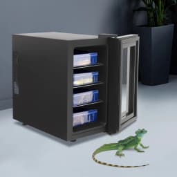 Reptile Egg Incubator wth Constant Temperature and Humidity 23L Egg Incubator 10-40°C Precise Temperature for Hatching
