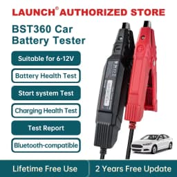 LAUNCH BST360 12V Car Battery Tester Automotive Cranking Charging Scanner Tools for CRP919E BT/PRO ELITE/PRO V5.0/PRO3S+ V5.0...