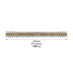 20/21/22mm Three Beads 304 Metal Curved End Watch Band men women for Rolex DATEJUST Jubilee Stainless Steel Bracelet Accessories