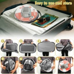 Portable Dog Crate Dog Travel Crate with Zipper Mesh Door Foldable Small Dog Seat Kennel for Indoor Outdoor Puppy Cat