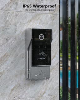 TMEZON Digital Video Intercom System for Home 7 Inch Wireless WIFI Monitor 1080P Doorphone Camera Video Doorbell Card Tuya Unlock