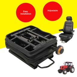 Mechanical Shock Absorber Bottom Adjustable Tractor Mechanical Suspension Unit Truck Seat Base Hydraulic Spring