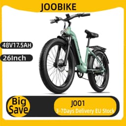JOOBIKE JOO1 Electric Bicycle Adult Ebike Men's E-Mountain ebike 48V17.5AH Battery 26 Inch Tire All-terrain Electric Bike