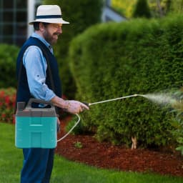 8L Battery Sprayer Rechargeable Pressure Sprayer with Telescopic Wand for Plant Watering Car Cleaning Garden Lawn Pest Control