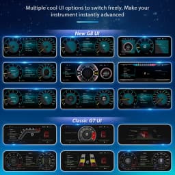 Dashboard Digital Cluster For VW Jetta 5 2012-2014 years Virtuele Cockpit Speedometer Instrument Panel