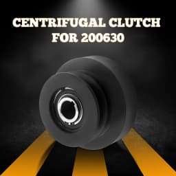 Heavy Duty Centrifugal Clutch for 1 inch Bore Dual Pulley 8HP-16HP Engine