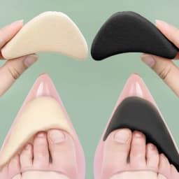 2-10pcs Women's Sponge Forefoot Insert Pads Reduce Shoe Size Pain Relief High Heel Filler Insoles Adjust Toe Plug Cushions