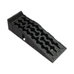 Set of 2 Access Ramps, for Heavy Loads, Polypropylene, Non-slip, for Cars& Vehicles Maintenance Assistance, 90.8 X 30.8 X 22 Cm