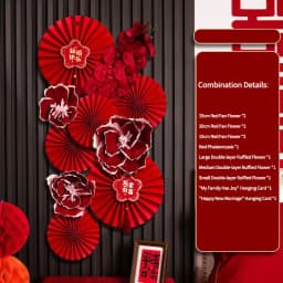 2026 Chinese New Year Decoraitons Chinese Wedding Flower Decoraitons Wedding Room Decoraitons Valentine's Day Gift Decor