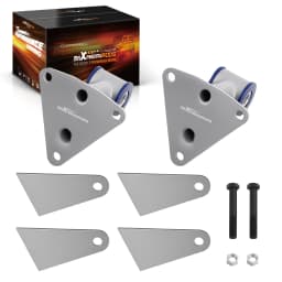 Swap Weld-In Motor Mounts Mounting For Chevy Engine Small & Big Block SBC BBC