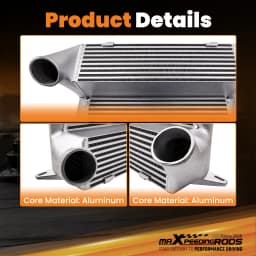 Intercooler for BMW 135i 335i/xi/is Z4 N54 N55 E82 E88 E91 E92 E93 3.0L 07-13