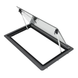 Double-layered Acrylic RV Extrapolated Ventilation Window Multi-angle RV Window for Motorhomes Caravans Campers Trailer 
