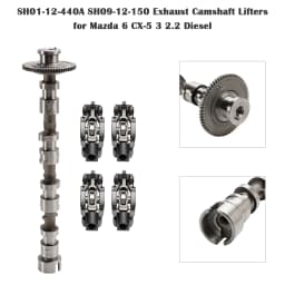 Artudatech SH01-12-440A SH09-12-150 Exhaust Camshaft Lifters for Mazda 6 CX-5 3 2.2 Diesel