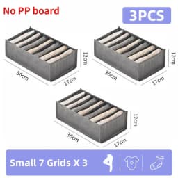 Pants Jeans Storage Box Drawers Organizer for Underwear Bra Socks Wardrobe Clothes Organizer Cabinet T-Shirt Organizers Storage