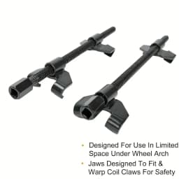 Shock Absorber Spring Compressor Tool Set, Claw Hook for Car Repair and Roll Removal, Manual, Special