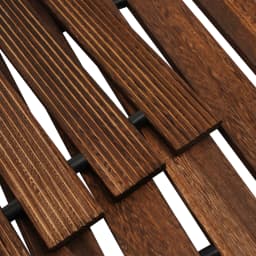 Rollierbarer Holzgartengehweg 244x43x1,5cm, Einfache Installation Und Aufbewahrung, Sparnt Platz Bei Nichtgebrauch