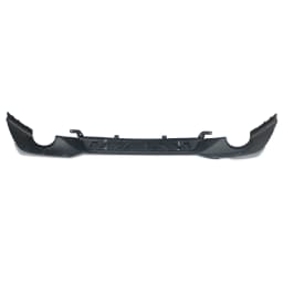 Rear Bumper Lip Spoiler Trim Splitter Diffuser For BMW 3 Series G20 G28 M Sport 2019-2020 Double-Single Round Out Carbon Look