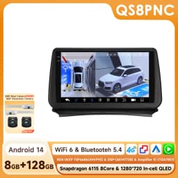 Hizpo 8Core 2Din AI Android 14 Car Radio For Opel zafira C 2010-2016 Car Multimedia GPS 4G Carplay 360Camera By Snapdragon 6115