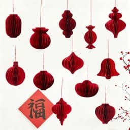Chinese New Year Hanging Ornament Spring Festival 2026 Decorations Wall Window Hanging Accessories Horse Year Decor