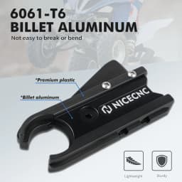 NiceCNC ATV Chain Guide Guard Cover Protector Protection for YAMAHA YFZ450R YFZ 450R 450 R 2009-2022 2010 Aluminum Accessories