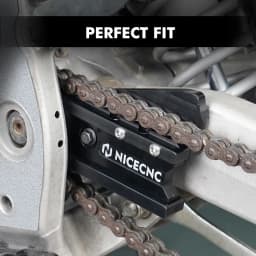 NiceCNC ATV Chain Guide Guard Cover Protector Protection for YAMAHA YFZ450R YFZ 450R 450 R 2009-2022 2010 Aluminum Accessories