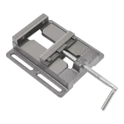 Machine Vice, Drill Vice, Screwdriver for Drilling Machine, Standing Drill, Mechanic, Table Top, Clamping Press Locking (Black)