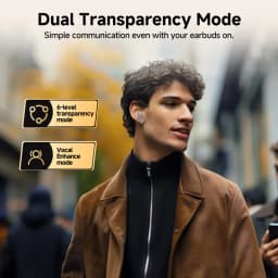 QCY MeloBuds Pro Wireless Earbuds Bluetooth 5.3 Adaptive Hybrid 46dB ANC Earphones LDAC Hi-Res Dual Connection Headphones