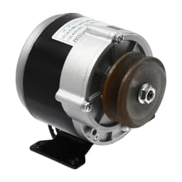 BYMAOCAR Independent Gear Reduction Motor, 250W 2750RPM Powerful Motor w/ Belt Pulley NEW