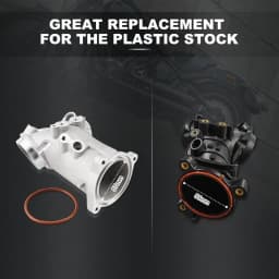 M8 Intake Manifold 57mm Air Intake For Harley Street Glide Road Glide Road King Special Softail Standard Street Bob Fat Bob Fat Boy 114 Breakout Low Rider Electra Glide Tri Glide Heritage Classic