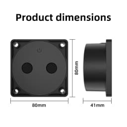 Tuya WiFi Ultrasonic Liquid Level Sensor 433MHz Remote Indoor/Outdoor Tank Level Monitor with APP Alarms for Household