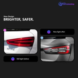 CG Car Lights for Audi Q3 LED Tail Light 2013-2018 Q3 8U LED Rear lamp DRL Dynamic Signal Brake Reverse Rear Auto Accessories