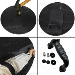 Y-U-O-U-Y Green Defense Shield, PC Material, Non-Slip Grip, Practical Gear for Outdoor Enthusiasts