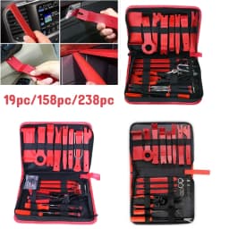 19pc/158pc/238pc Car Trim Removal Tool Kit Auto Audio Repair Plastic Pry Bar Screwdriver Tool DIY Car Panel Disassembly