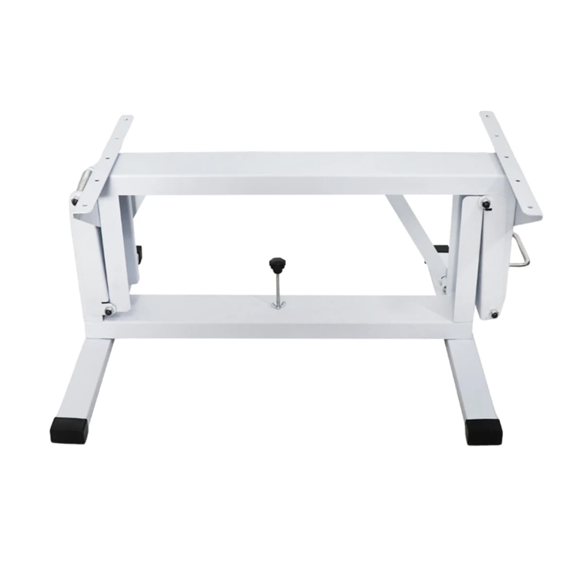 Aluminum Alloy Adjustable Foldable RV Table Stand, Height 30-70 CM, Suitable for Campervan, RV, and Yacht