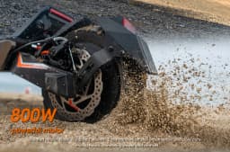 Kukirin T3 All-Terrain Foldable Electric Scooters 45 KM/H Speed 800W Motor 58KM Range 48V15.6Ah Battery 10 " Tires E-Scooter