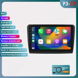 OSSURET CarPlay Android 12 Car Radio For Skoda Superb 2 B6 2008 - 2015 Car Multimedia Player Navi GPS 2din 4G autoradio RDS 7862