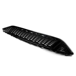 Front Upper Bumper Grille For 2015-18 Ford Focus S SE RS Gloss Black Honeycomb
