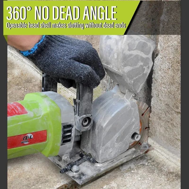 Wall Chaser Slot Milling Machine 4000 W Slotted Machine Wall Milling Machine Wall Milling Machine for Marble Granite Concrete