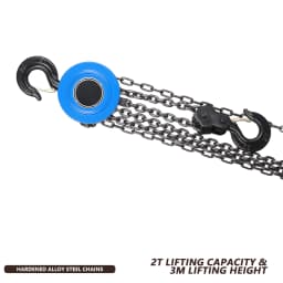 1pc 2T Chain Puller Block Fall Chain Hoist Hand Tools Lifting Chain with Hook Chain Block Chain Hoist Block Chain Hoist Tool Lifting Chain Block Chain Puller Block