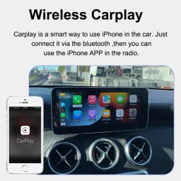AUTOTOP Android 14 Car Multimedea Stereo Player for Mercedes Benz A Class W176 GLA X156 CLA C117 Wireless Carplay Android Auto