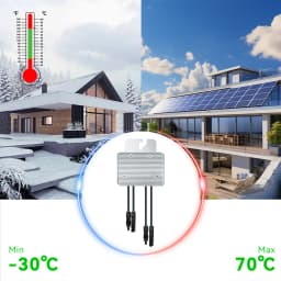 750W Smart PV Power Optimizer 70V DC Input 20A DC IP67 Real-time Solar Panel Monitoring Anti-Hotspot Anti-lightning Protection